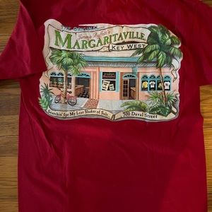 Margaritaville red NWT t shirt size small